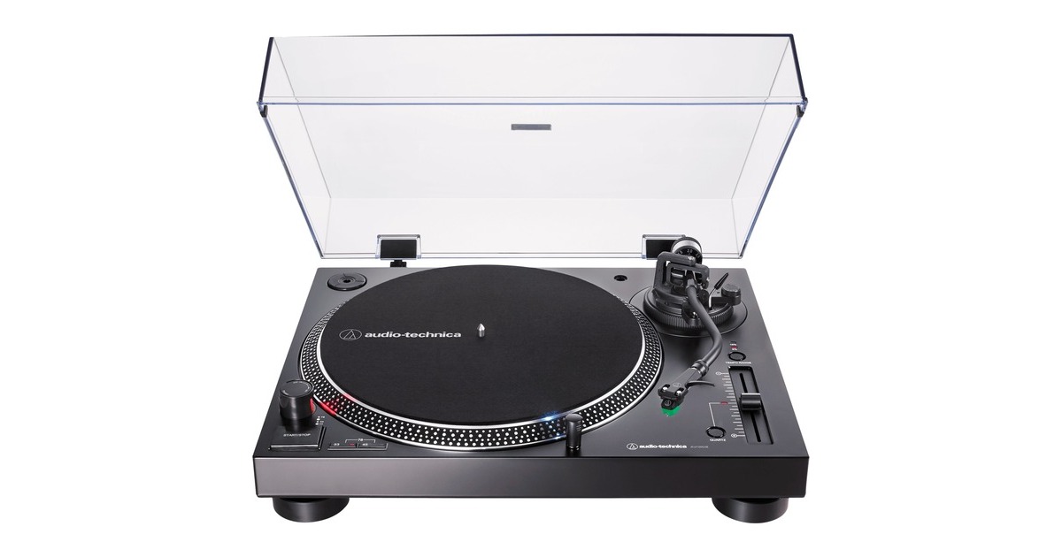 Audio-Technica AT-LP120XUSBBT, Plattenspieler(schwarz, Bluetooth, USB)