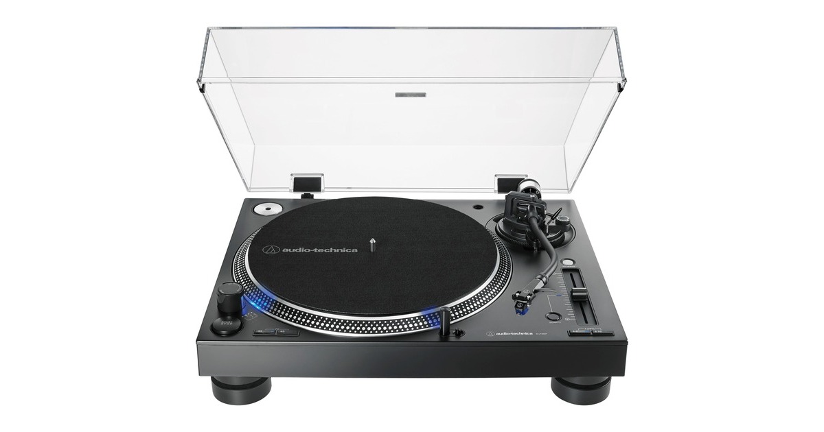 Audio-Technica AT-LP140X, Plattenspieler(schwarz)
