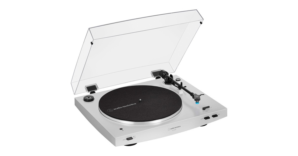 Audio-Technica AT-LP3XBT, Plattenspieler(weiß, Bluetooth)
