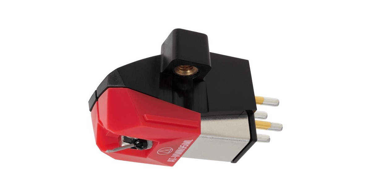 Audio-Technica AT-VM95ML, Tonabnehmer(schwarz/rot, MM-Tonabnehmer, 1/2 Zoll Befestigung) Audio-Technica AT-VM95ML, Tonabnehmer(schwarz/rot, MM-Tonabnehmer, 1/2 Zoll Befestigung)