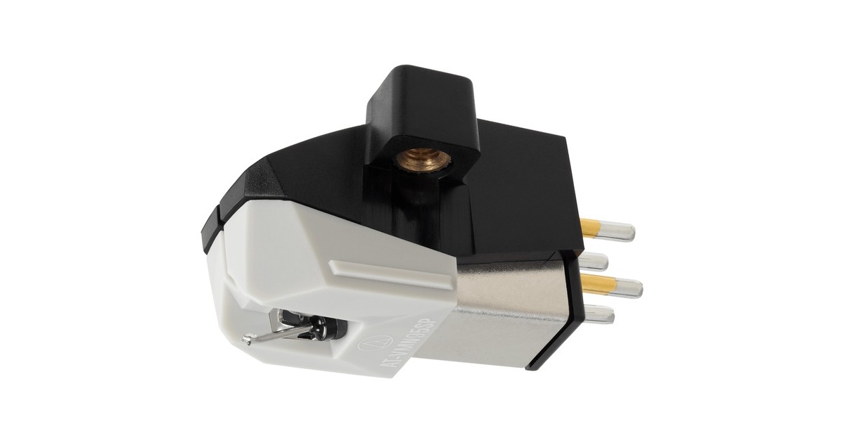 Audio-Technica AT-VM95SP, Tonabnehmer(schwarz/weiß, SP-Tonabnehmer für Schellackplatten) Audio-Technica AT-VM95SP, Tonabnehmer(schwarz/weiß, SP-Tonabnehmer für Schellackplatten)