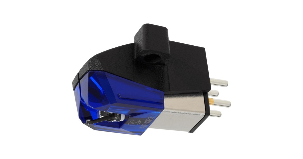 Audio-Technica AT-XP3, Tonabnehmer(schwarz/blau, DJ-MM-Tonabnehmer, 1/2 Zoll Befestigung) Audio-Technica AT-XP3, Tonabnehmer(schwarz/blau, DJ-MM-Tonabnehmer, 1/2 Zoll Befestigung)