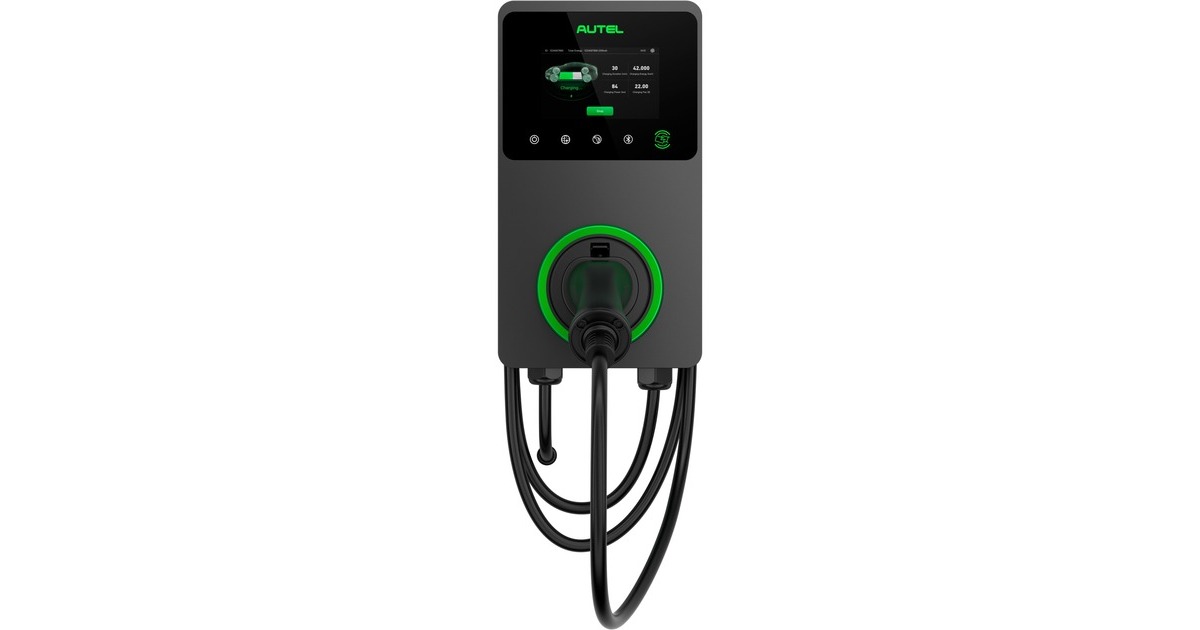 Autel MaxiCharger EU AC W22-C5-4G-L-M, Wallbox(dunkelgrau, 5 Meter Kabel)