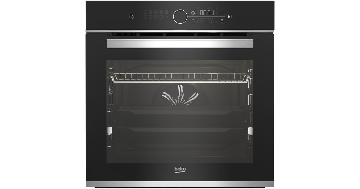 BEKO BBIM13400XPSE, Backofen(edelstahl/schwarz, 60 cm)