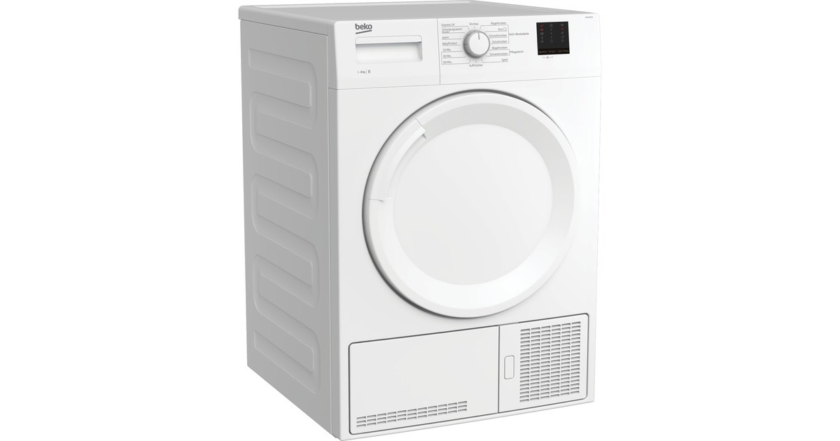 BEKO DCU 8230 N, Kondensationstrockner(weiß)