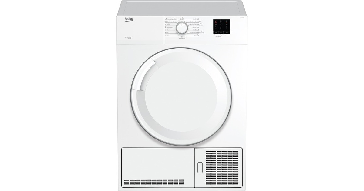 BEKO DC 7130 N, Kondensationstrockner(weiß)