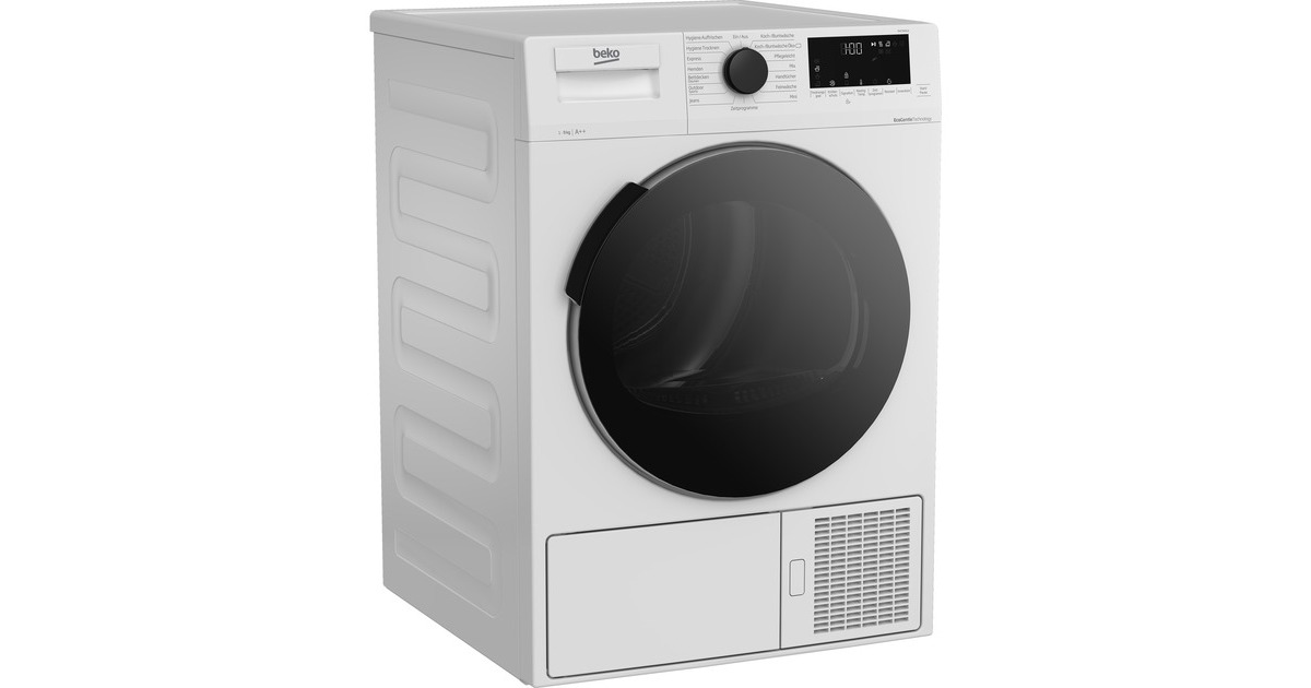 BEKO DHC946GX, Wärmepumpen-Kondensationstrockner(weiß)