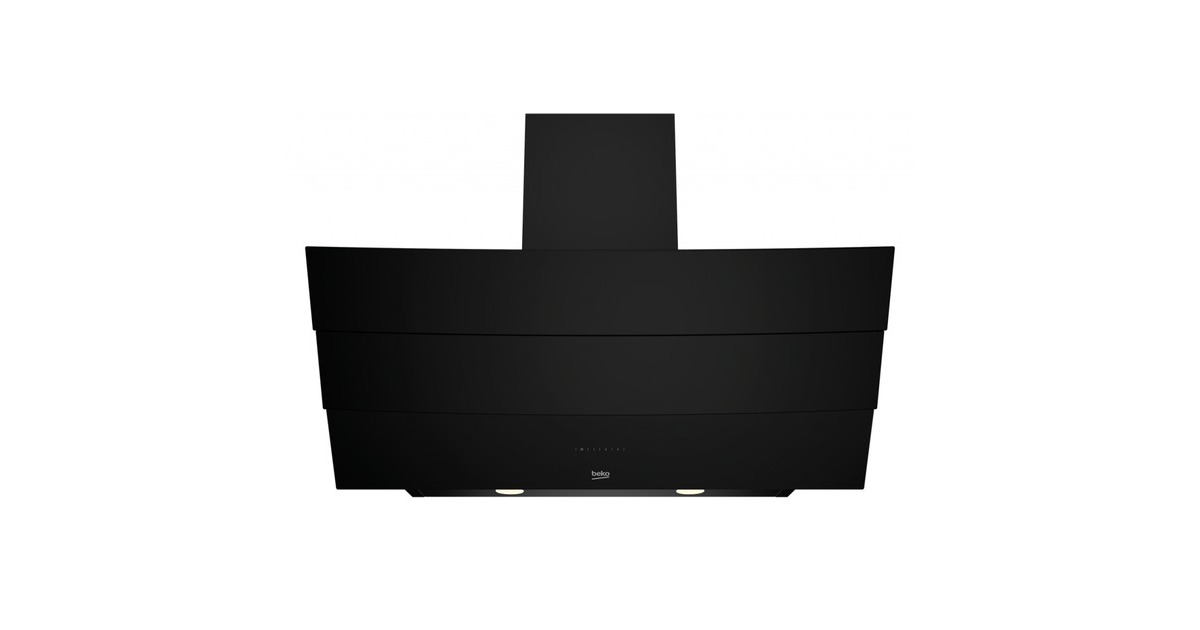 BEKO HCA92640BH, Dunstabzugshaube(schwarz)