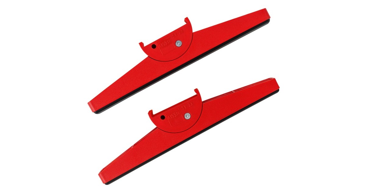 BESSEY Adapter KR-AS für Korpuszwinge(rot, 2 Stück)