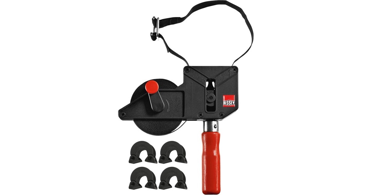BESSEY Bandspanner BAN700(schwarz/rot, 7 Meter)