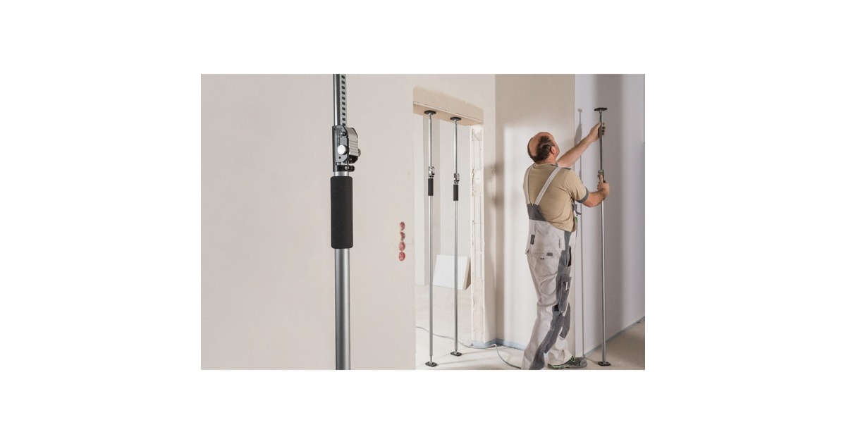 BESSEY Decken- und Montagestütze ST290(silber/schwarz)