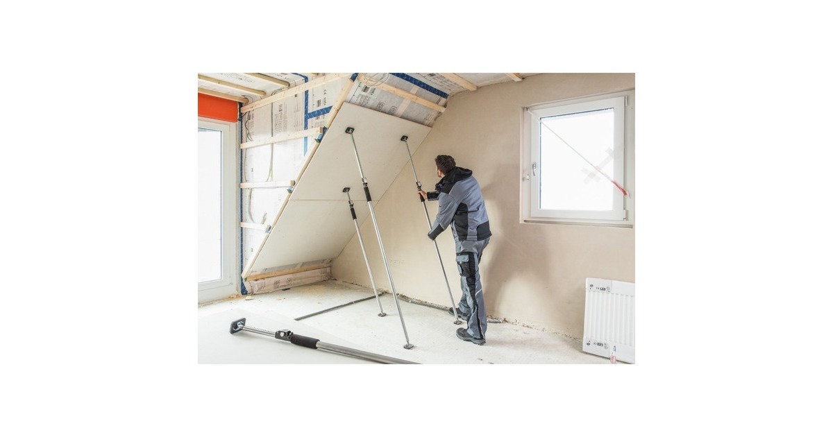 BESSEY Decken- und Montagestütze ST290(silber/schwarz)