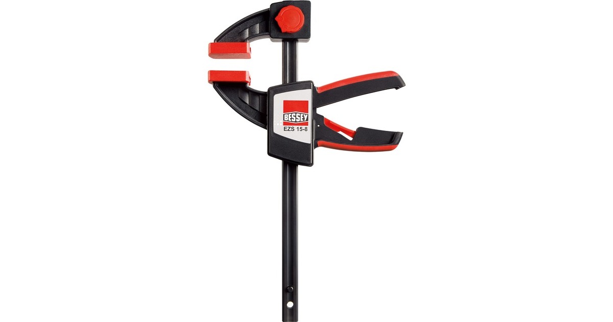 BESSEY Einhandzwinge EZS15-8(schwarz/rot, 150 / 80)