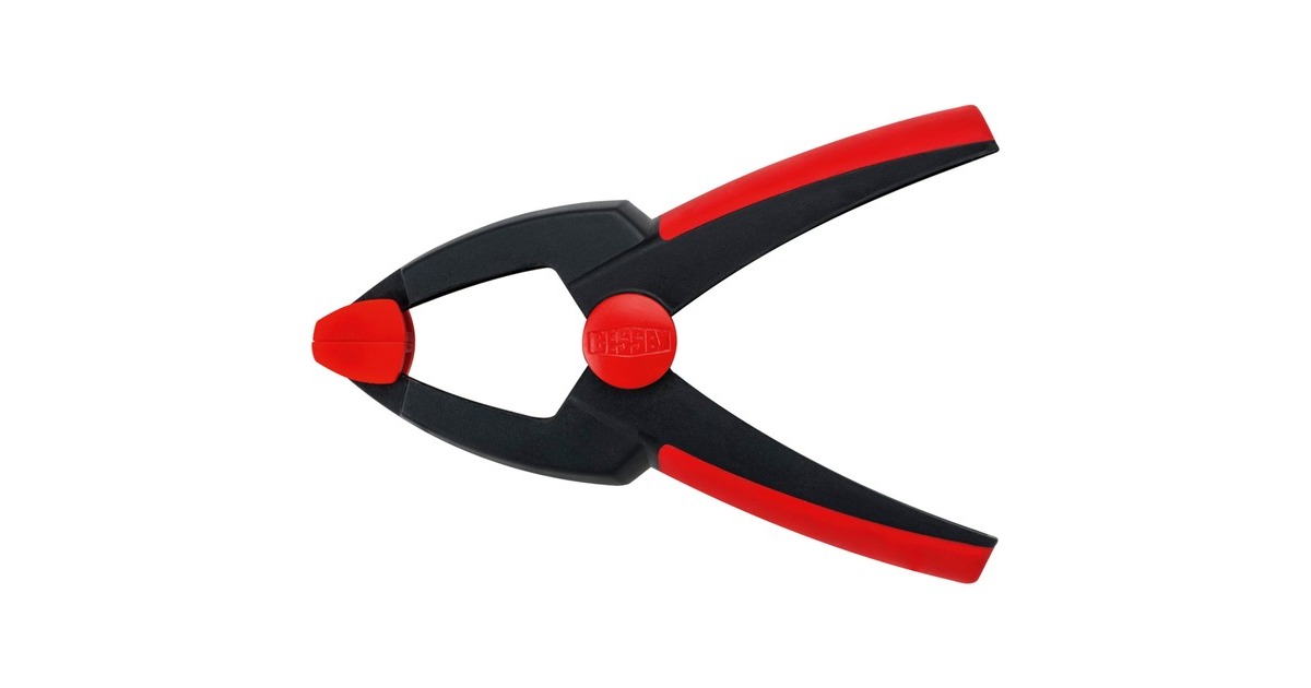 BESSEY Federzwinge Clippix XC3(schwarz/rot, 35 / 37)
