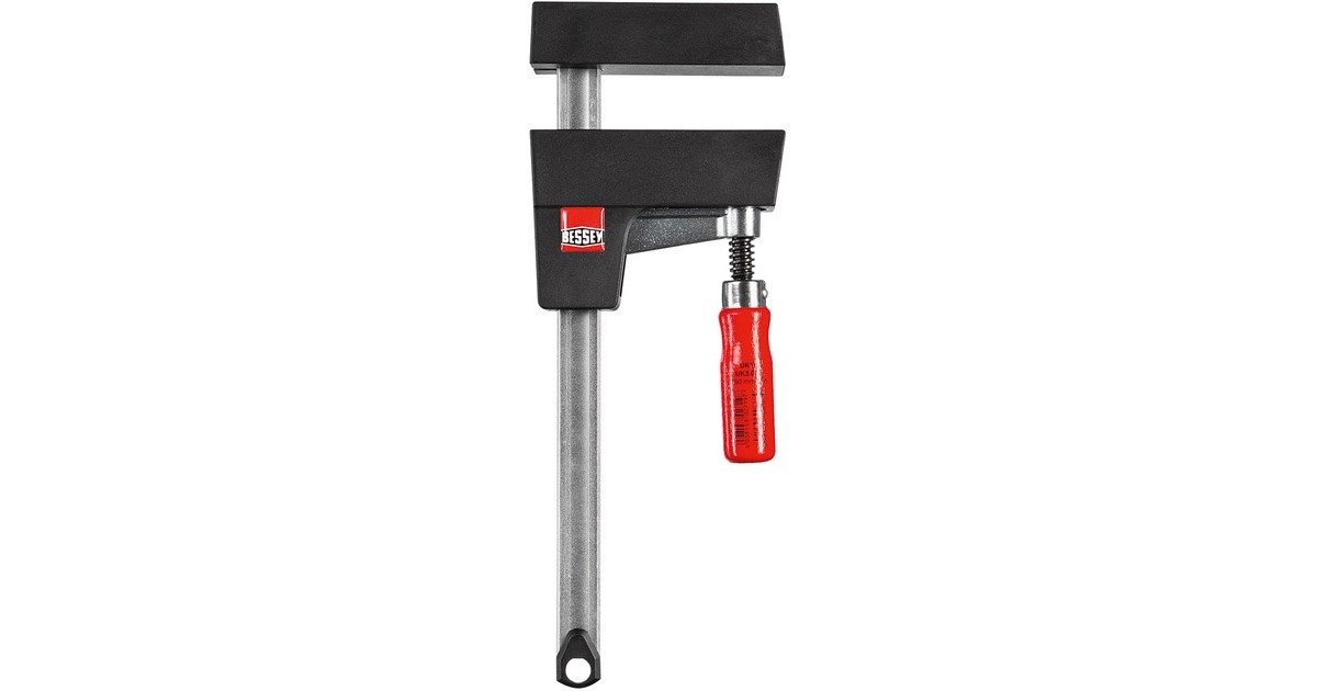 BESSEY Leichte Korpuszwinge UniKlamp UK80(schwarz/rot, 800 / 80)