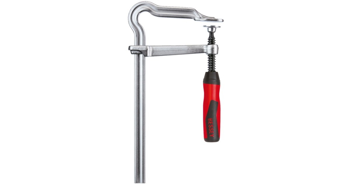 BESSEY OMEGA‑Schraubzwinge GM25Z-2K(schwarz/rot, 250 / 120)