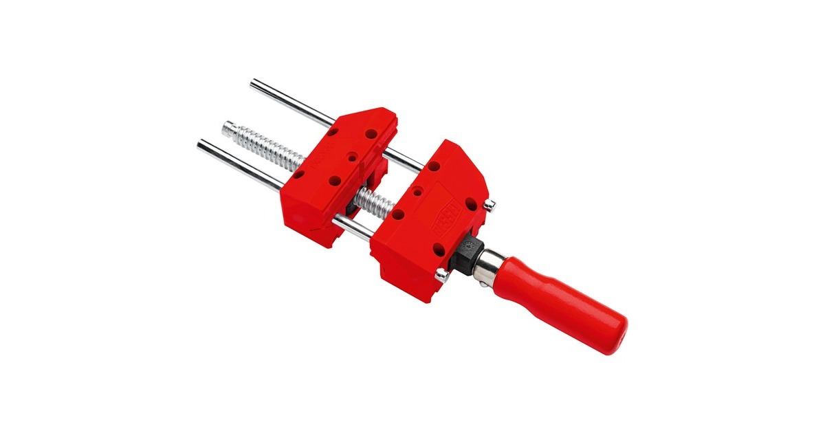 BESSEY Schraubspanner S10(rot, 100mm, inkl. 2 Tischklemmen)