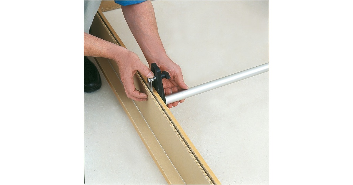 BESSEY Türfuttermontagestrebe TMS, Stütze(schwarz/rot, 560 - 1.010mm)