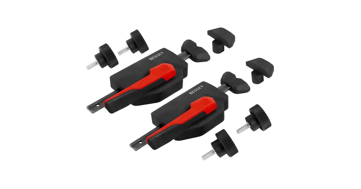 BESSEY Waagrechtniederzugspanner MFT, Zwinge(für 20mm Loch)