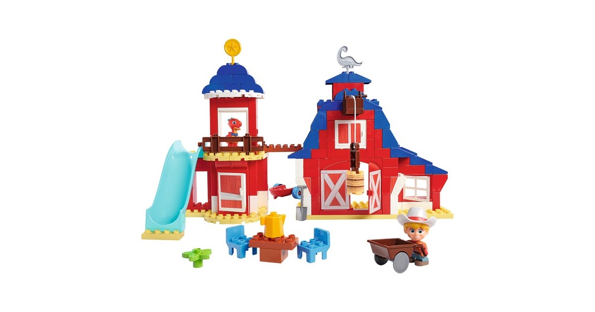 BIG Bloxx Dino Ranch Clubhouse, Konstruktionsspielzeug