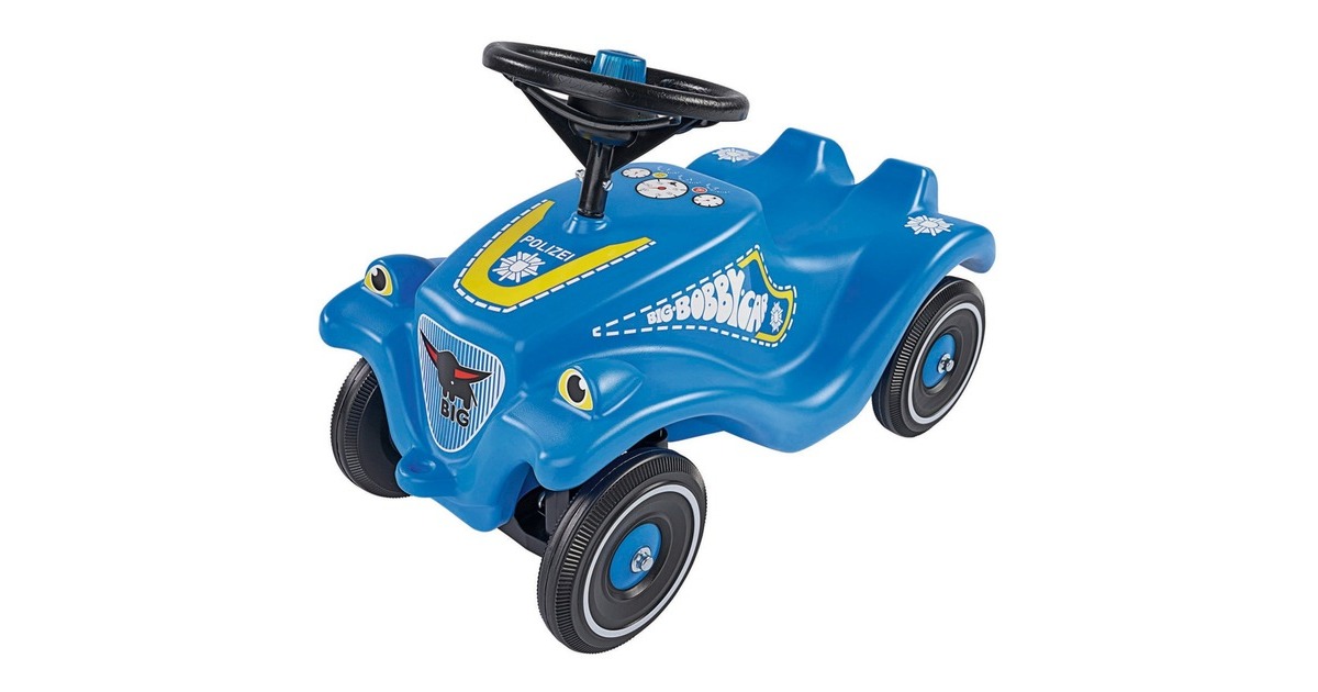 BIG Bobby-Car Classic Polizei, Rutscher(blau)