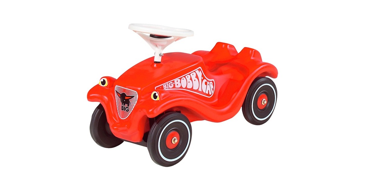 BIG Bobby-Car-Classic , Rutscher(rot/schwarz)