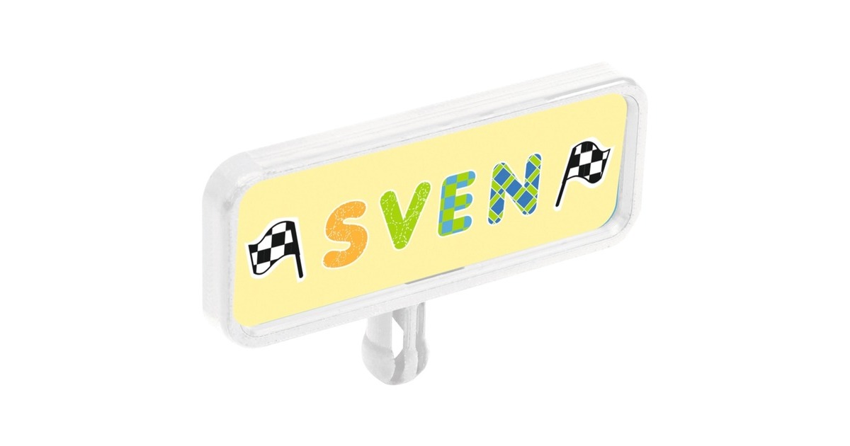 BIG Bobby-Car Mein Nummernschild, Halterung