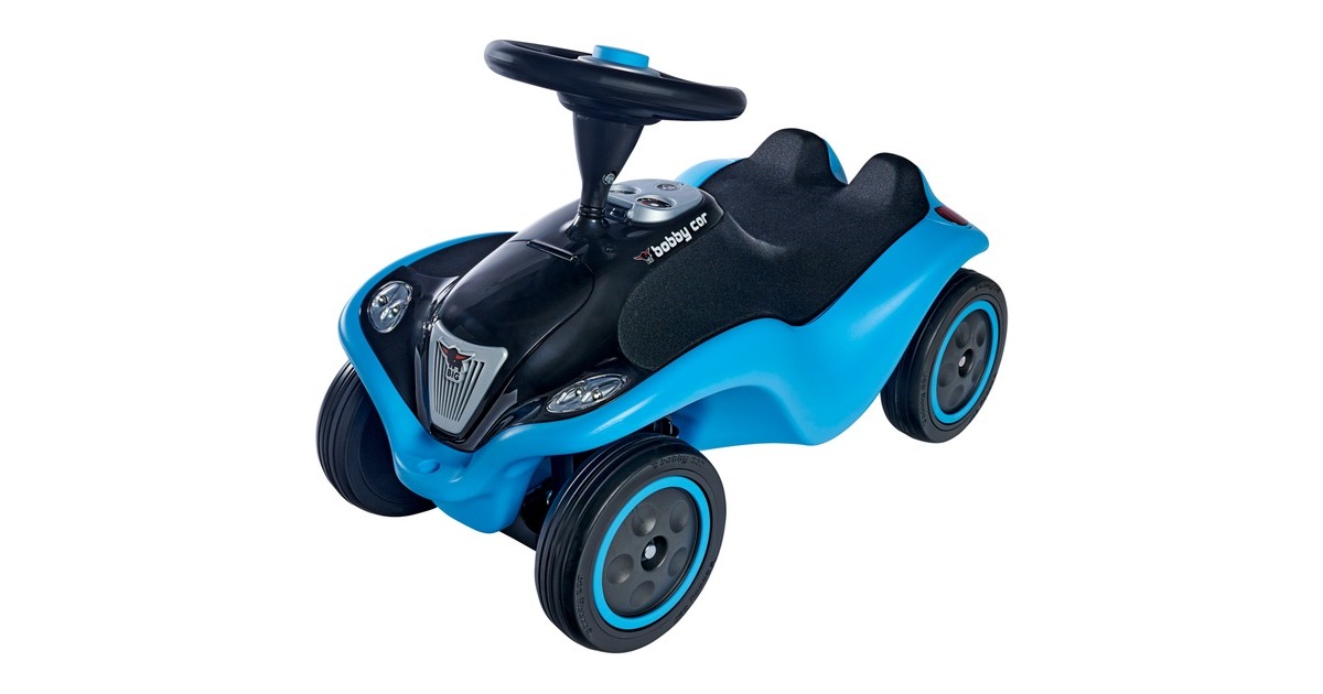 BIG Bobby-Car NEXT Blau, Rutscher(schwarz/blau)