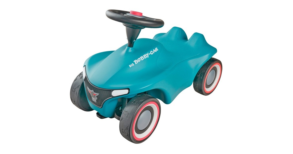 BIG Bobby Car Neo Farbe des Jahres 2023, Rutscher(azurblau/apricot)