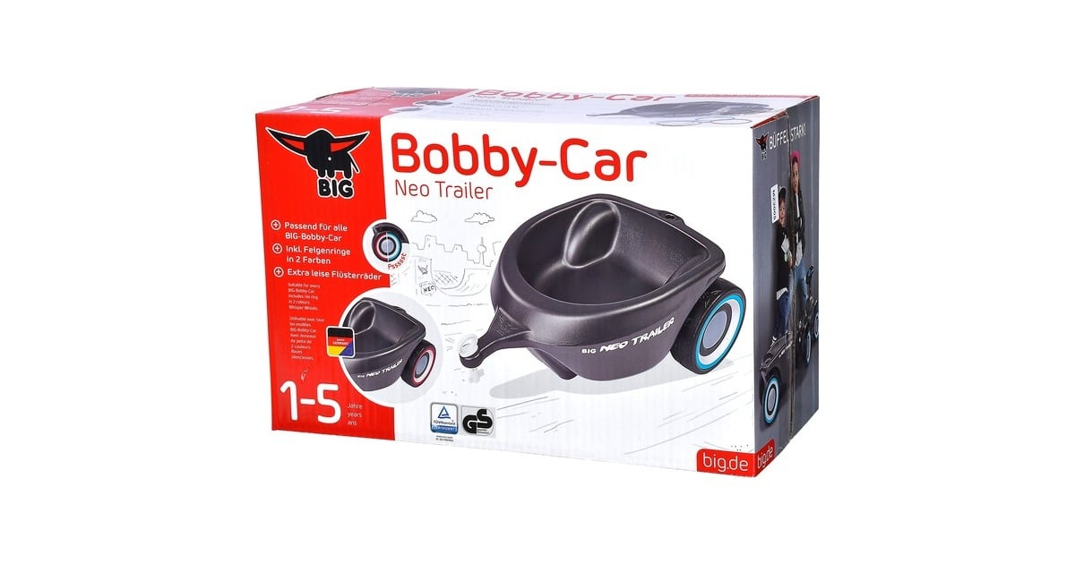 BIG Bobby-Car-Neo Trailer Anthrazit, Kinderfahrzeug(anthrazit)