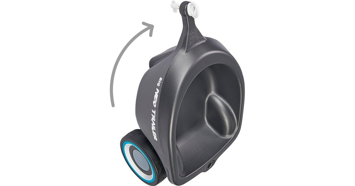 BIG Bobby-Car-Neo Trailer Anthrazit, Kinderfahrzeug(anthrazit)