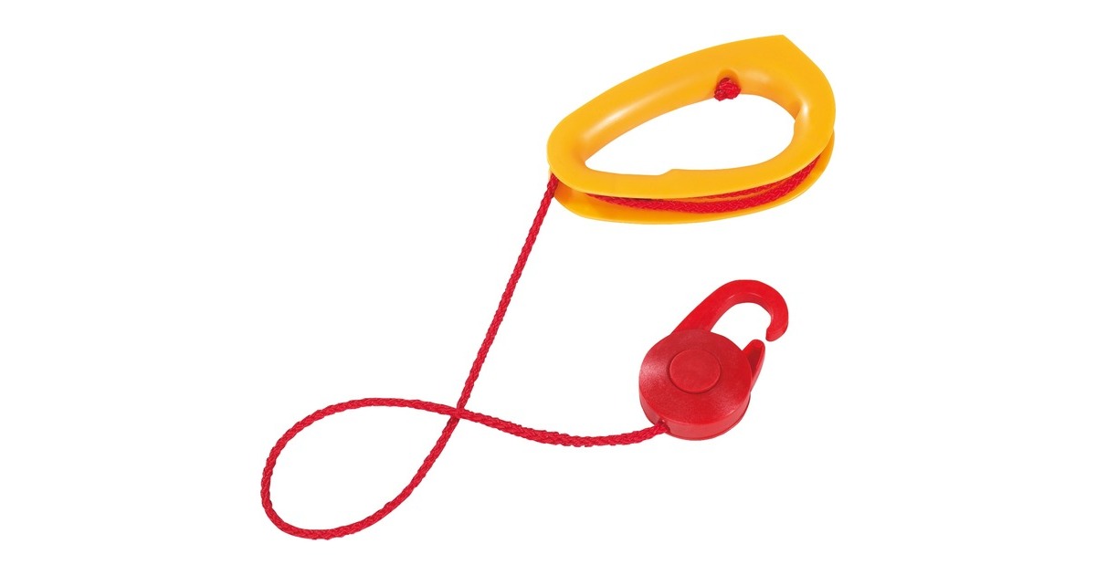 BIG Bobby-Car Seil, Halterung(rot)