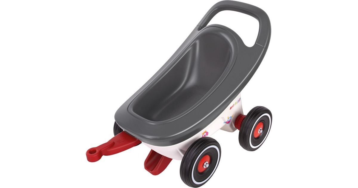 BIG Buggy 3-in-1, Kinderfahrzeug(weiß/grau)