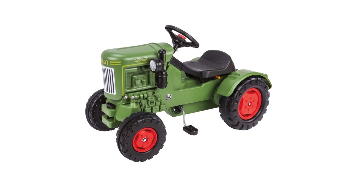 BIG Fendt Dieselross, Kinderfahrzeug(grün)
