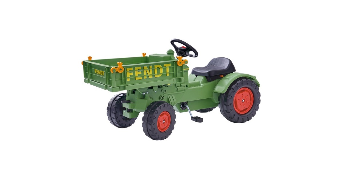 BIG Fendt Geräteträger, Kinderfahrzeug(grün)