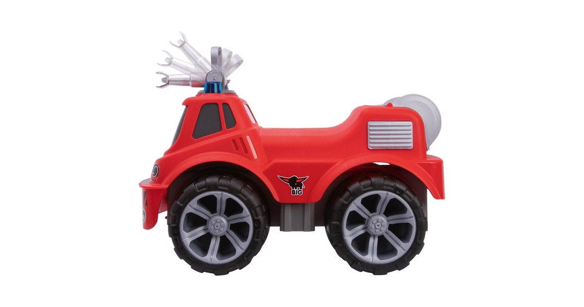 BIG Power-Worker Maxi Firetruck, Rutscher(rot)