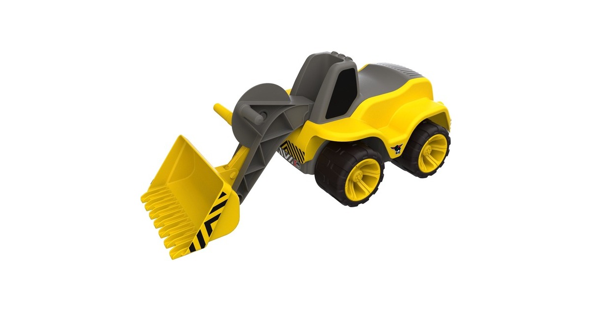 BIG Power-Worker Maxi-Loader, Kinderfahrzeug(gelb/grau)