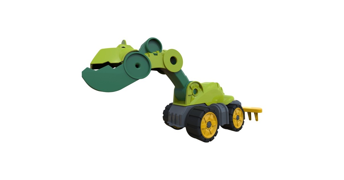 BIG Power-Worker Mini Dino T-Rex, Spielfahrzeug(grün)
