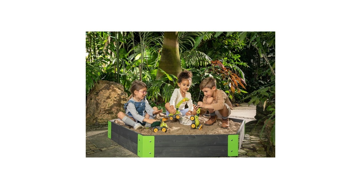 BIG Power-Worker Mini Dino T-Rex, Spielfahrzeug(grün)