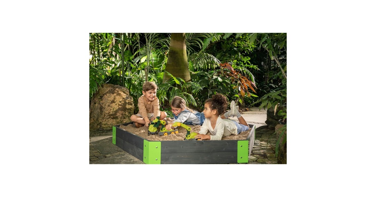 BIG Power-Worker Mini Dino Triceratops, Spielfahrzeug(grün)