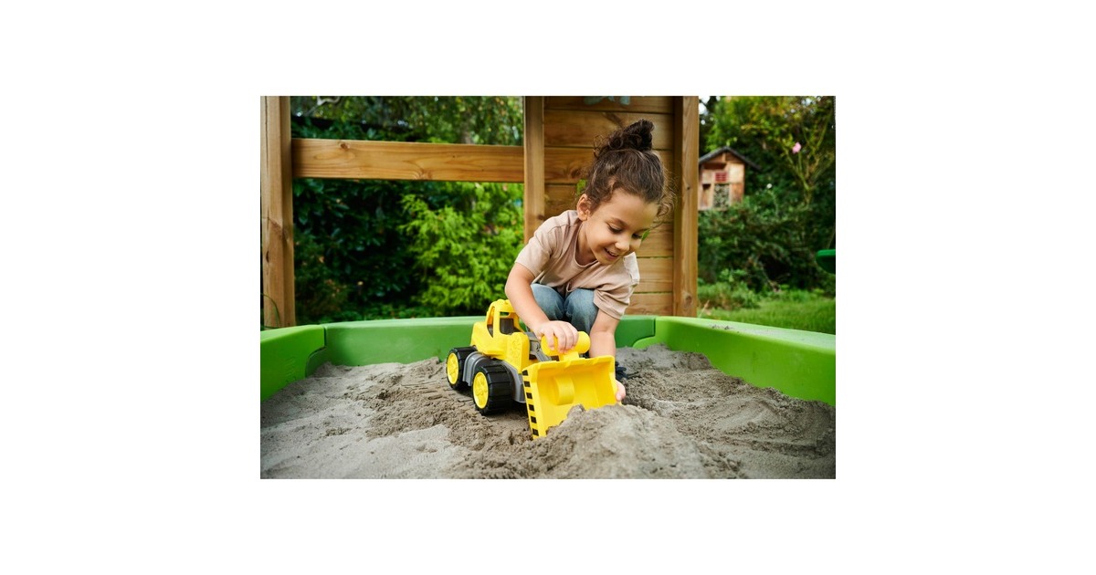 BIG Power-Worker Radlader + Figur, Spielfahrzeug(gelb/grau)