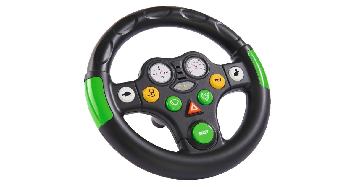 BIG Tractor-Sound-Wheel, Räder-Set(schwarz)