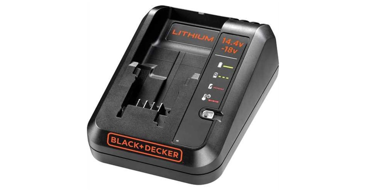 BLACK+DECKER 1A Ladegerät 18V(schwarz)
