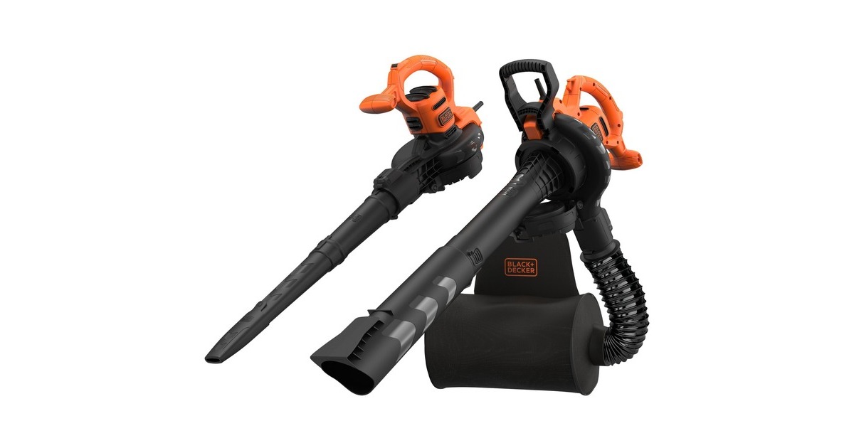 BLACK+DECKER 3-in-1 Elektro-Laubsauger BEBLV290-QS, Laubsauger/Laubbläser(schwarz/orange, 2.900 Watt) BLACK+DECKER 3-in-1 Elektro-Laubsauger BEBLV290-QS, Laubsauger/Laubbläser(schwarz/orange, 2.900 Watt)