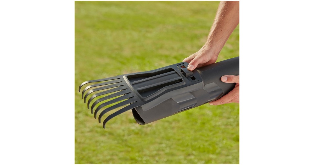 BLACK+DECKER 3-in-1 Elektro-Laubsauger BEBLV301-QS, Laubsauger/Laubbläser(schwarz/orange, 3.000 Watt)