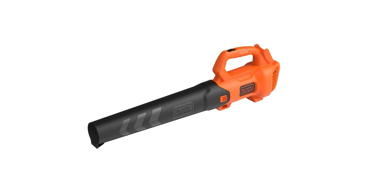 BLACK+DECKER Akku-Axial-Gebläse BCBL200B-XJ, 18Volt, Laubgebläse(orange/schwarz, ohne Akku und Ladegerät)