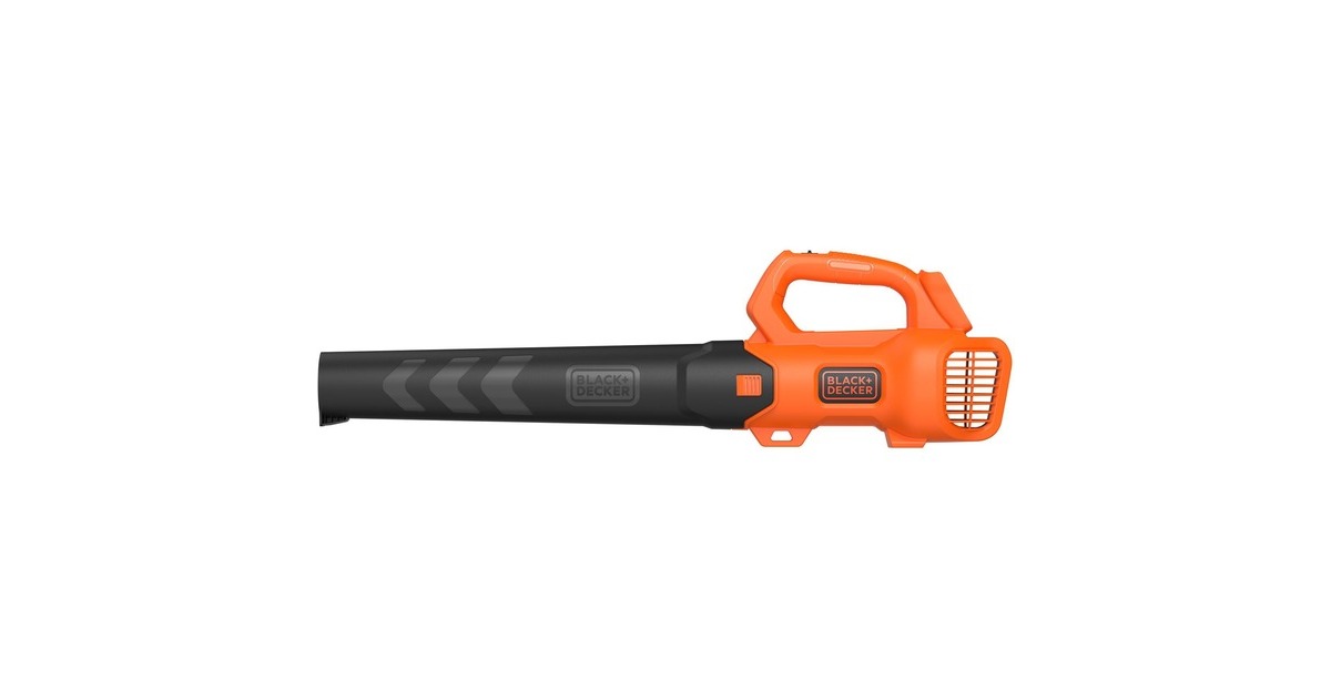 BLACK+DECKER Akku-Axial-Gebläse BCBL200B-XJ, 18Volt, Laubgebläse(orange/schwarz, ohne Akku und Ladegerät)