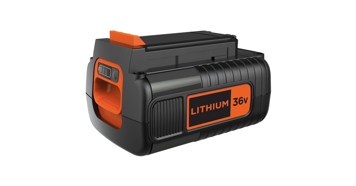 BLACK+DECKER Akku BL20362-XJ, 36Volt, 2Ah(schwarz/orange)