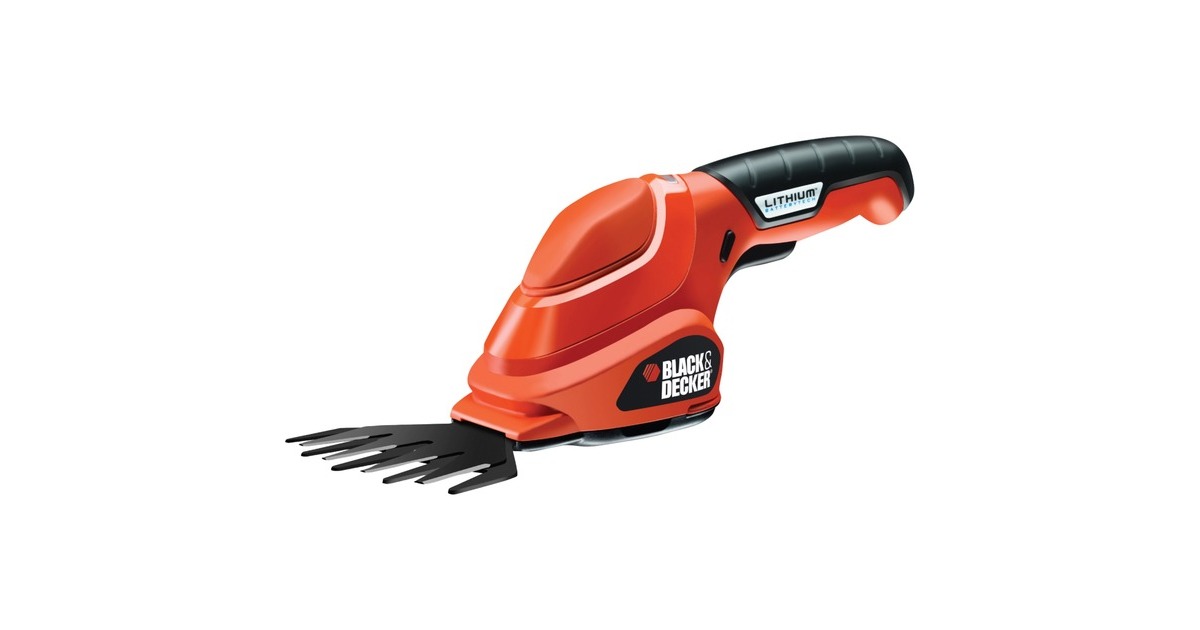 BLACK+DECKER Akku-Grasschere GSL200, 3,6Volt(orange/schwarz) BLACK+DECKER Akku-Grasschere GSL200, 3,6Volt(orange/schwarz)
