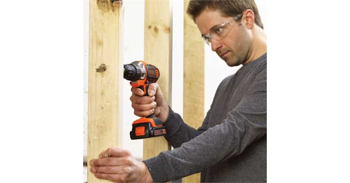 BLACK+DECKER Akku-Multifunktions-Bohrschrauber Multievo MT218K(schwarz/orange, Li-Ionen Akku 1,5Ah, im Koffer)